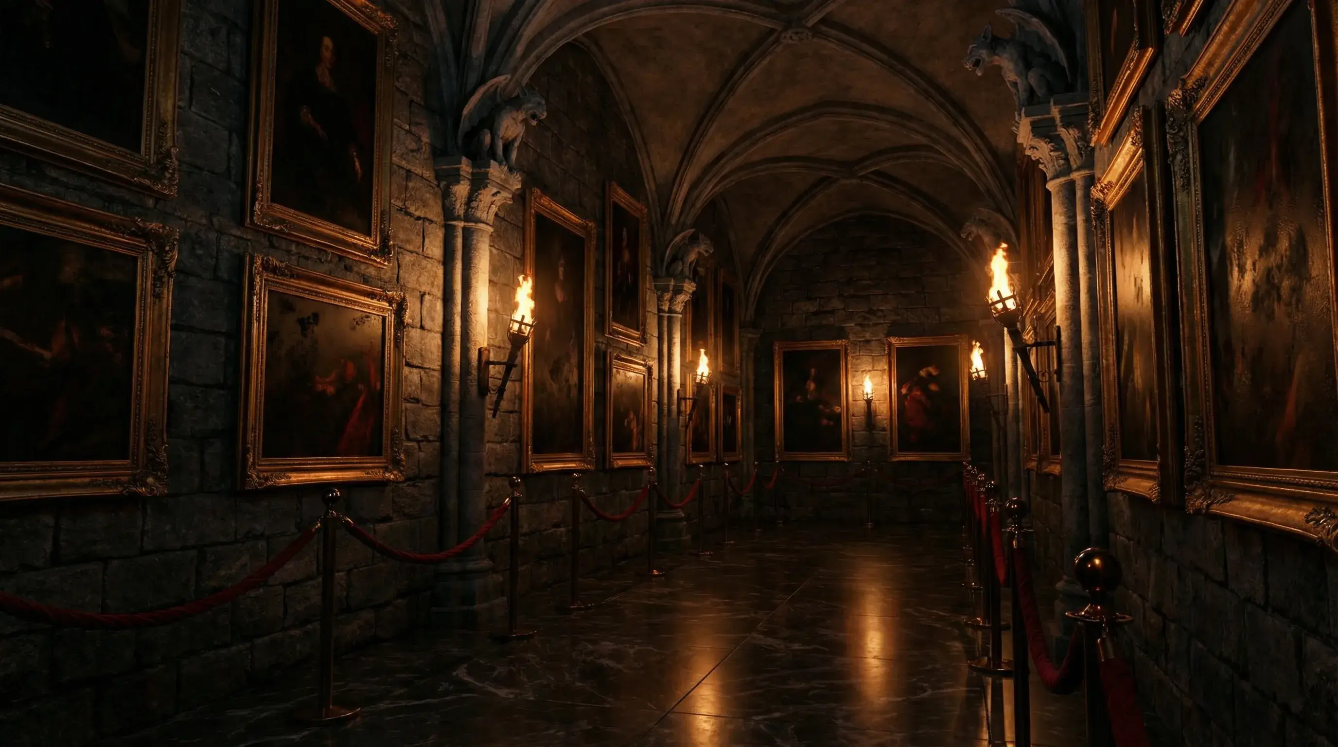 JM天堂 炼狱回廊背景